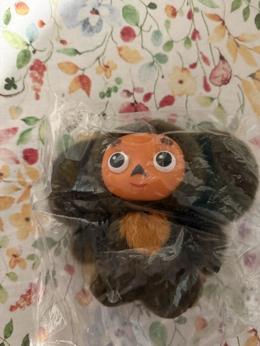 Фотография покупателя товара Мягкая игрушка «Чебурашка», 14 см, в пакете - Фото 1