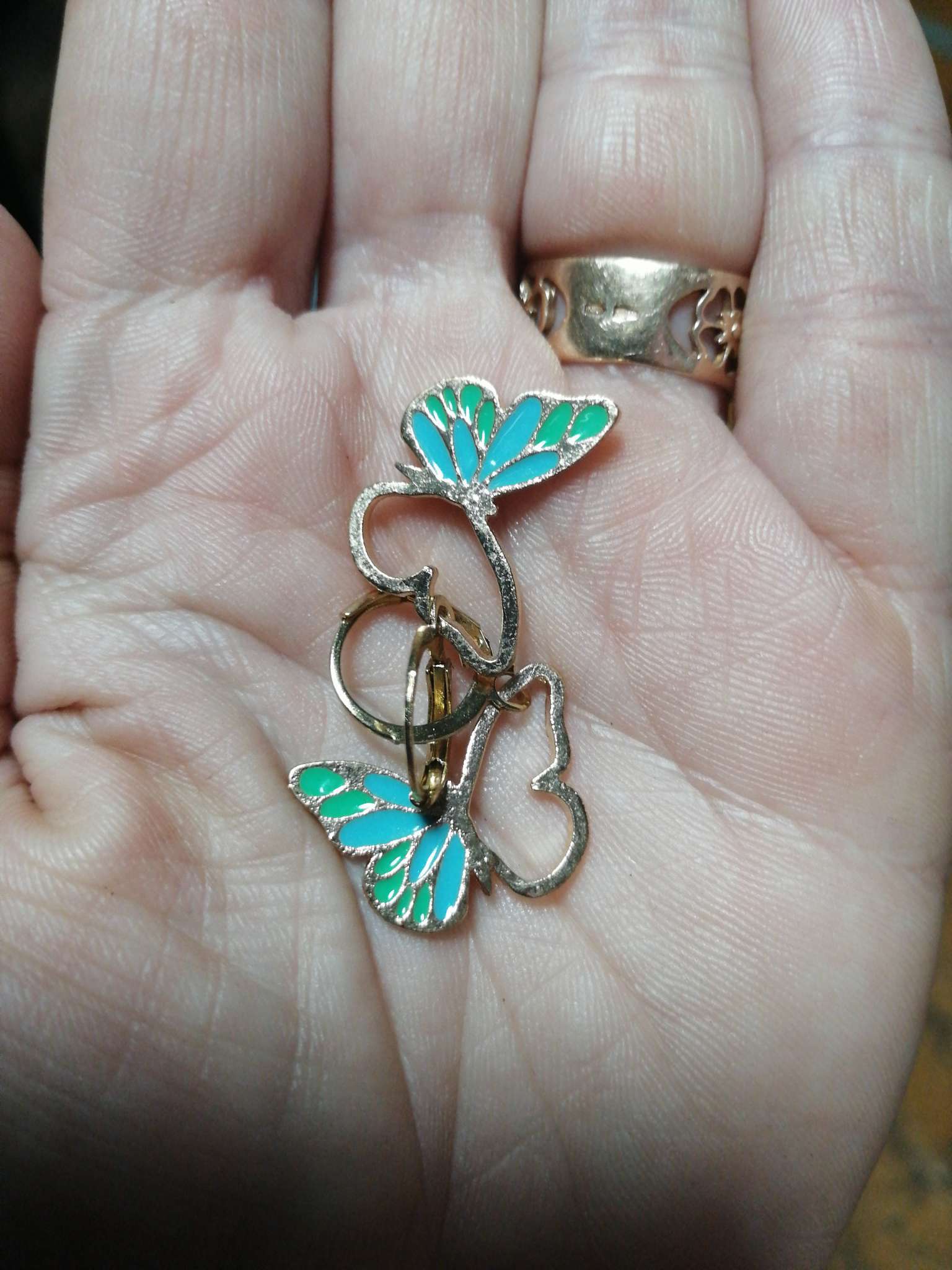 Фотография покупателя товара Серьги «Люби» - Фото 1