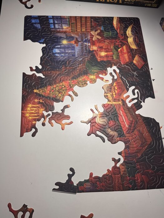 Фотография покупателя товара Пазл «В гостях у Деда Мороза», 220 деталей - Фото 2