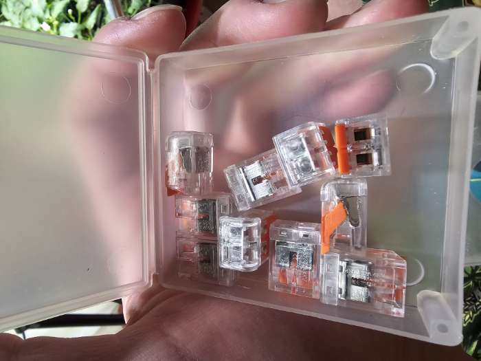 Фотография покупателя товара Строительно-монтажная клемма СК-331, 32 А, 0.14–4 мм², 2 отверстия, набор 10 шт. - Фото 2