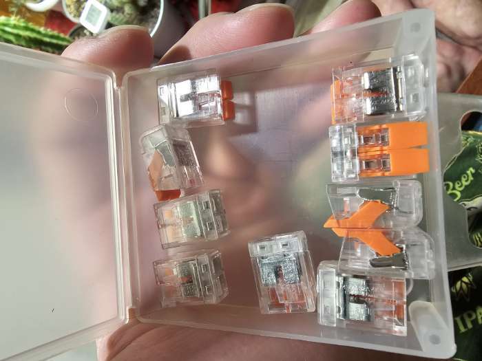 Фотография покупателя товара Строительно-монтажная клемма СК-331, 32 А, 0.14–4 мм², 2 отверстия, набор 10 шт. - Фото 3