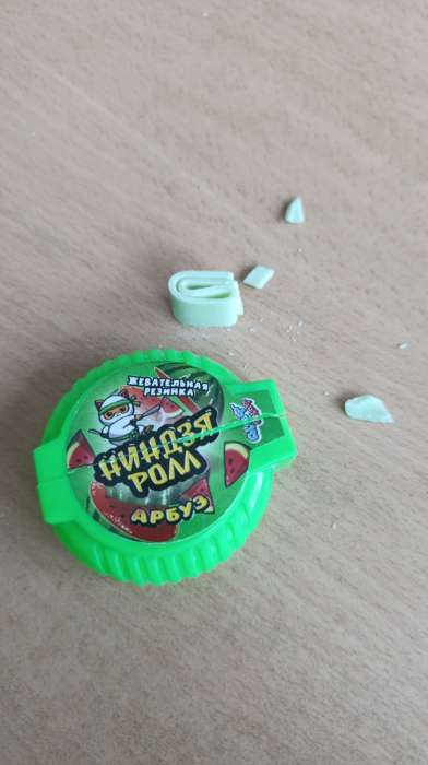 Фотография покупателя товара Жевательная резинка «Ниндзя ролл» ассорти, микс, 12 г - Фото 6