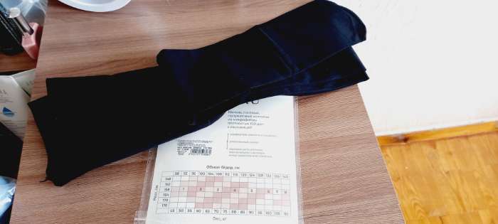 Фотография покупателя товара Женские колготки MINAKU 100 ден, хаки, размер 4/L - Фото 1