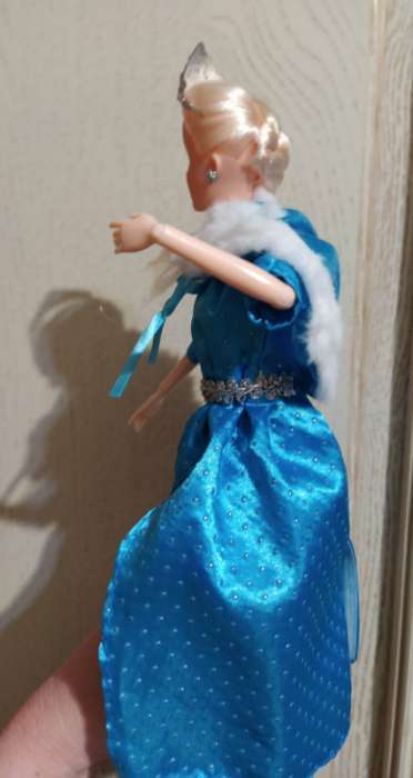 Фотография покупателя товара Кукла-модель шарнирная «Волшебная снегурочка» - Фото 6