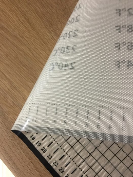 Фотография покупателя товара Армированный коврик с разметкой KONFINETTA, силикон, 60×50 см, цвет чёрный