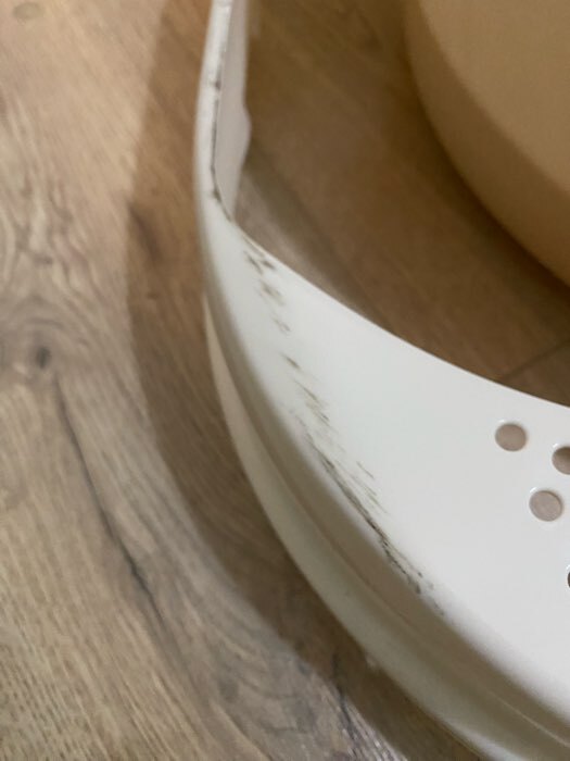 Фотография покупателя товара Лоток для кошек «Космо, 51.9×37.8×21.3 см, с сеткой и бортом, пластик, коричневый - Фото 6