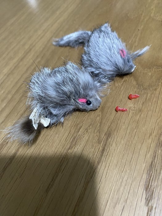 Фотография покупателя товара Мышь, 5 см, натуральный мех, серая - Фото 22
