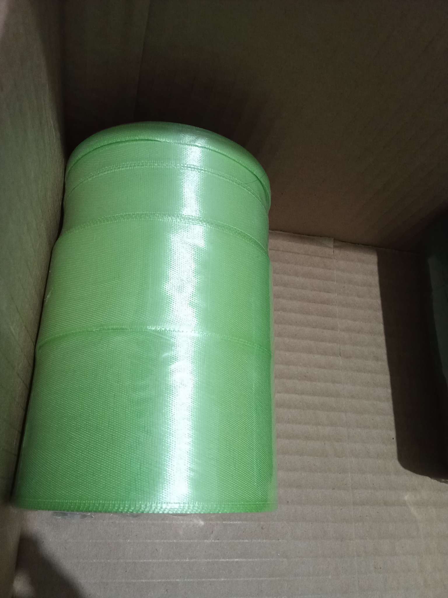 Фотография покупателя товара Атласная лента, набор 5 шт., 6/10/20/40/50 мм, 23±1 м, нежно-зелёная №181 - Фото 2