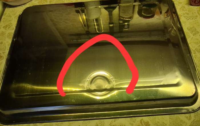 Фотография покупателя товара Поднос из нержавеющей стали, 40×30×2 см (± 1 см) - Фото 5