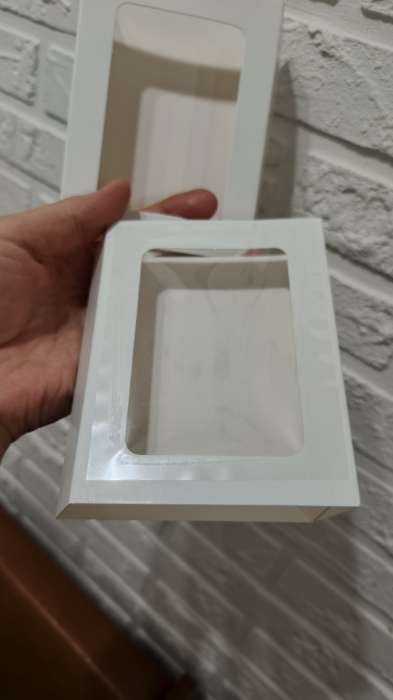 Фотография покупателя товара Коробка для 12 конфет, белая, с прозрачной ПВХ крышкой, 19×15×3.5 см - Фото 46