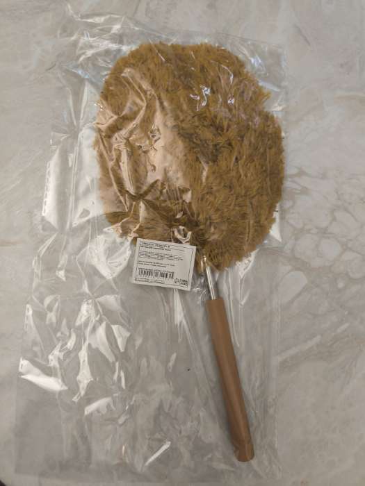 Фотография покупателя товара Щётка для пыли Доляна, телескопическая ручка, 25-60 см, МИКС - Фото 1