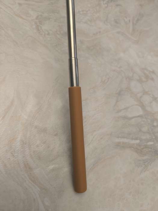 Фотография покупателя товара Щётка для пыли Доляна, телескопическая ручка, 25-60 см, МИКС - Фото 2