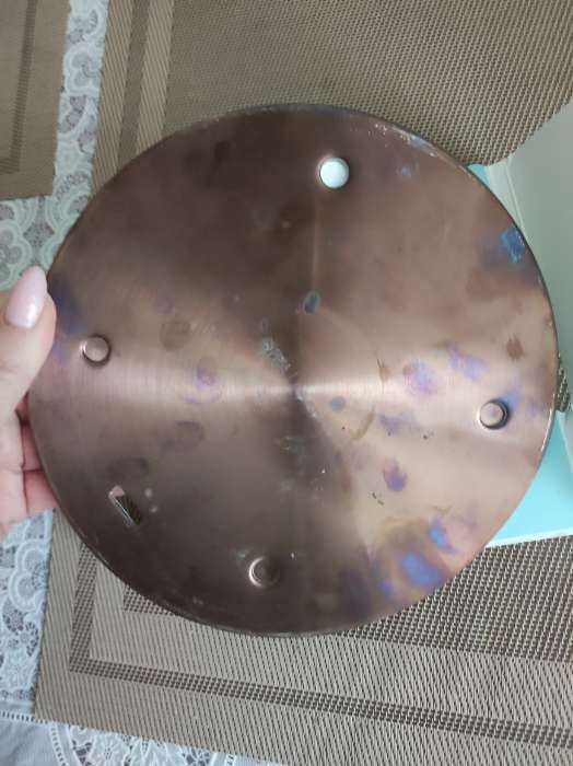 Фотография покупателя товара Адаптер для индукционной плиты Доляна, d=20 см, съёмная ручка - Фото 1