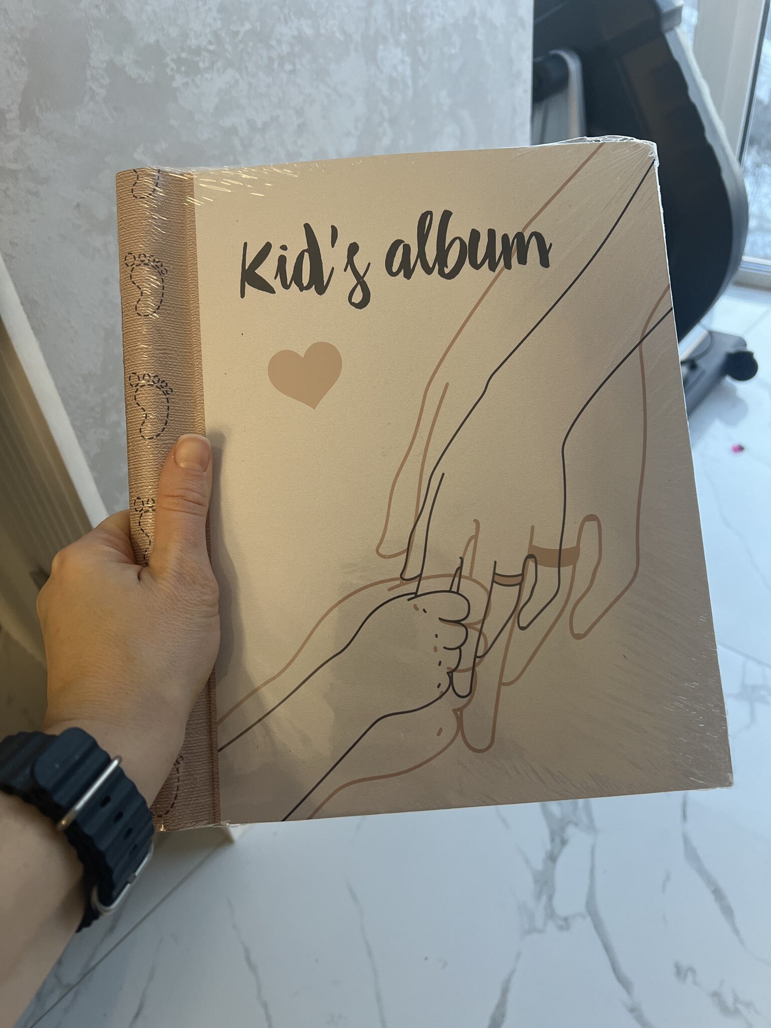 Фотография покупателя товара Фотоальбом магнитный на 20 листов «Мама и малыш», 29×24×2 см - Фото 1