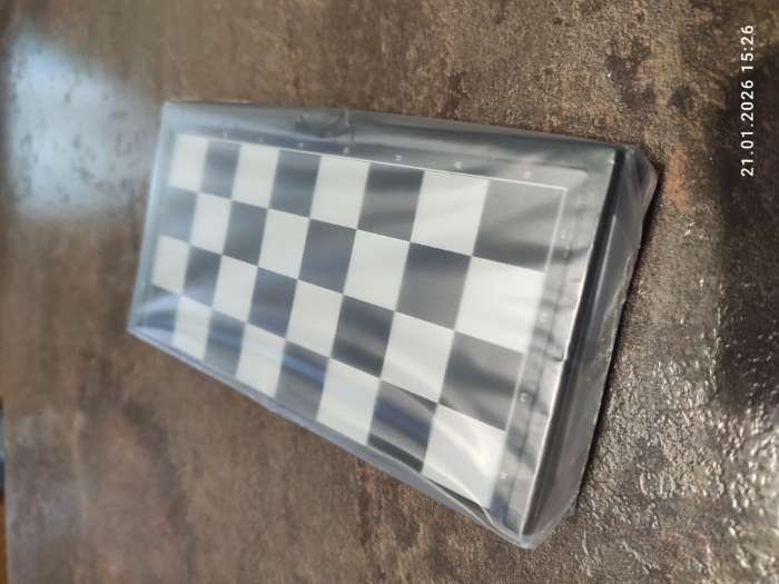 Фотография покупателя товара Шашки классические «Игра началась», магнитные, компактные 13×13 см - Фото 10