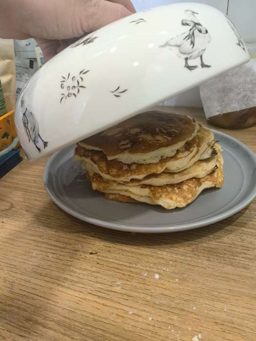 Фотография покупателя товара УЦЕНКА Блинница Доляна "Зайка" цвет белый 23х11 см - Фото 1