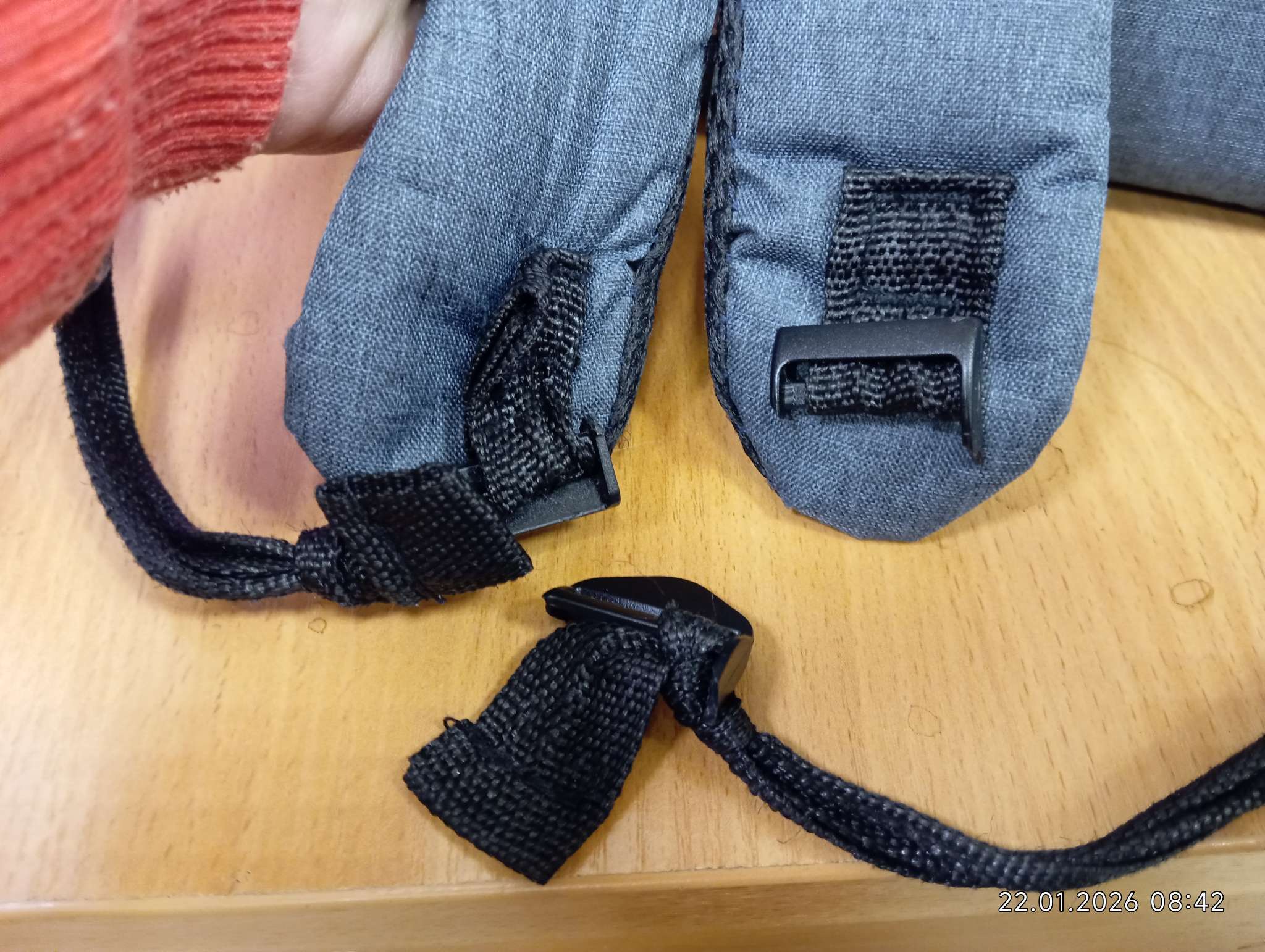 Фотография покупателя товара Рюкзак городской на молнии, с карманами, с USB, размер 29×11×39 см, синий - Фото 3