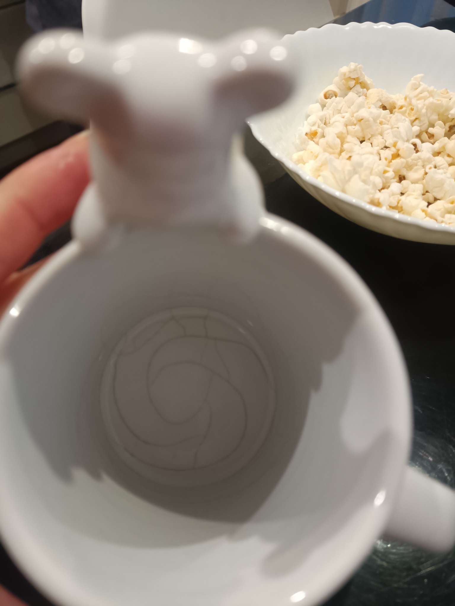 Фотография покупателя товара Кружки Доляна «Мишка Отто», 290 мл, 11.5×8×13.5 см, набор 2 шт., доломит, белые - Фото 6