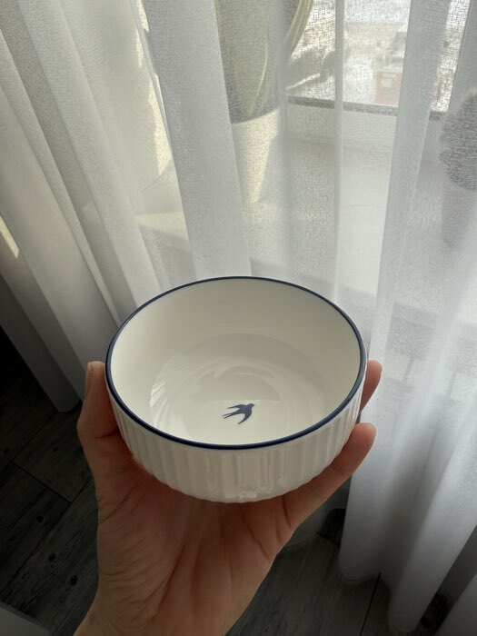 Фотография покупателя товара Салатник керамический «С любовью», 11.5×5.6 см, 330 мл - Фото 2