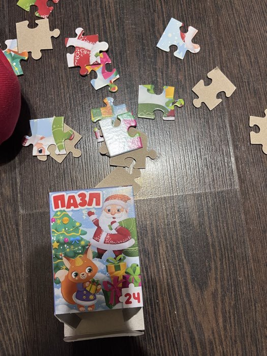 Фотография покупателя товара Пазл «Волшебная ёлочка», 24 детали - Фото 2