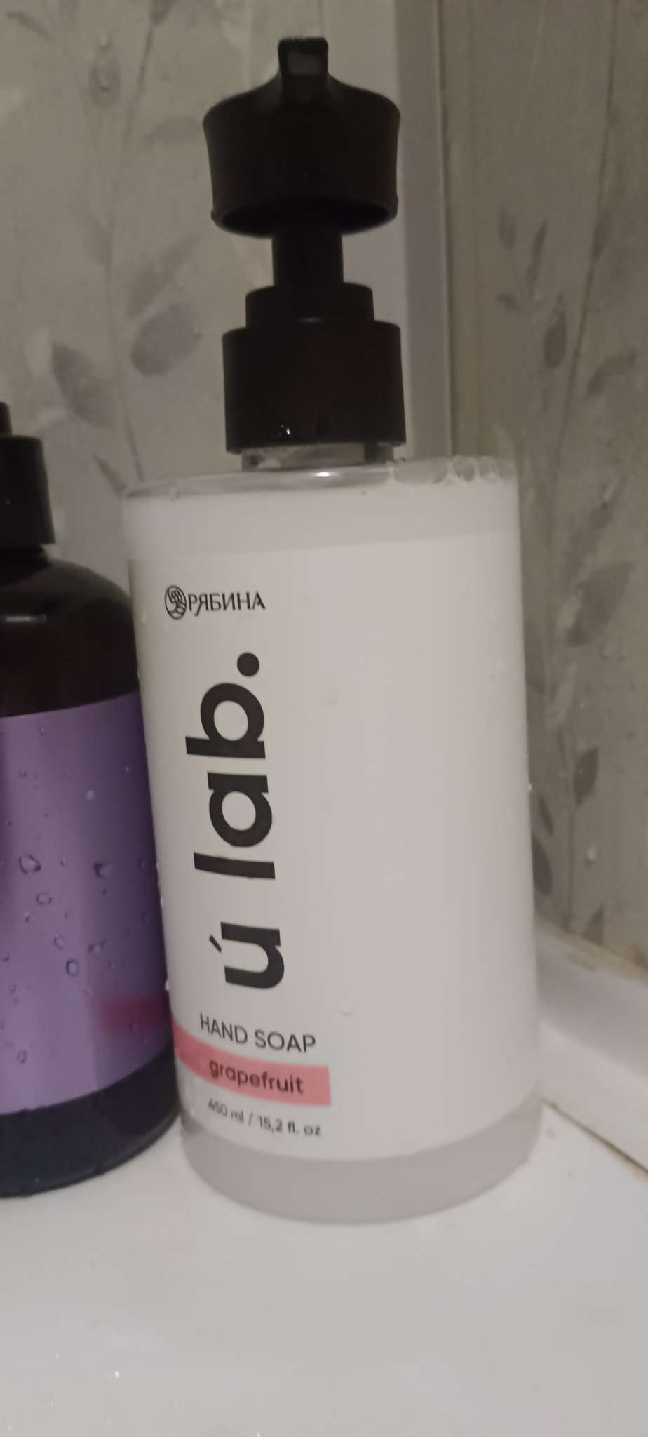 Фотография покупателя товара Мыло для рук жидкое, 450 мл, аромат грейпфрут, ULAB - Фото 1