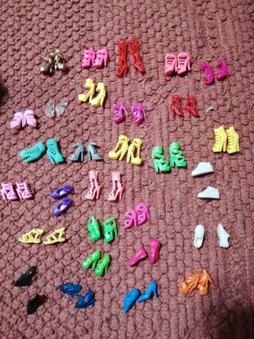 Фотография покупателя товара Обувь для кукол, набор 12 пар, МИКС - Фото 1