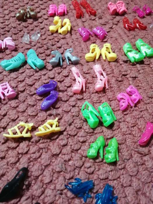 Фотография покупателя товара Обувь для кукол, набор 12 пар, МИКС - Фото 2