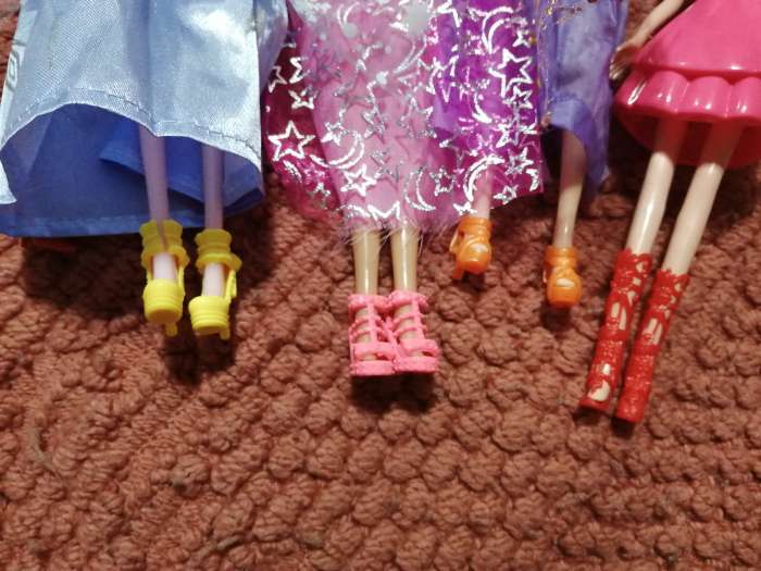 Фотография покупателя товара Обувь для кукол, набор 12 пар, МИКС - Фото 4