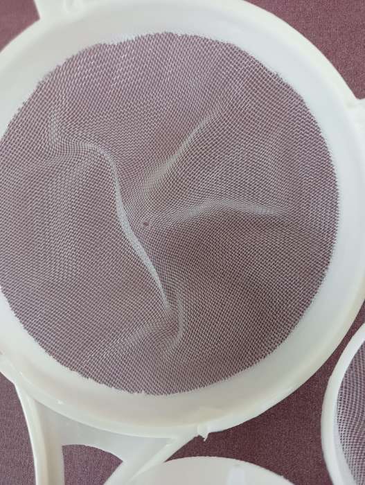 Фотография покупателя товара Сито для просеивания с ручками Доляна, набор 3 шт., d=6.5/8/11.5 см, белый - Фото 17