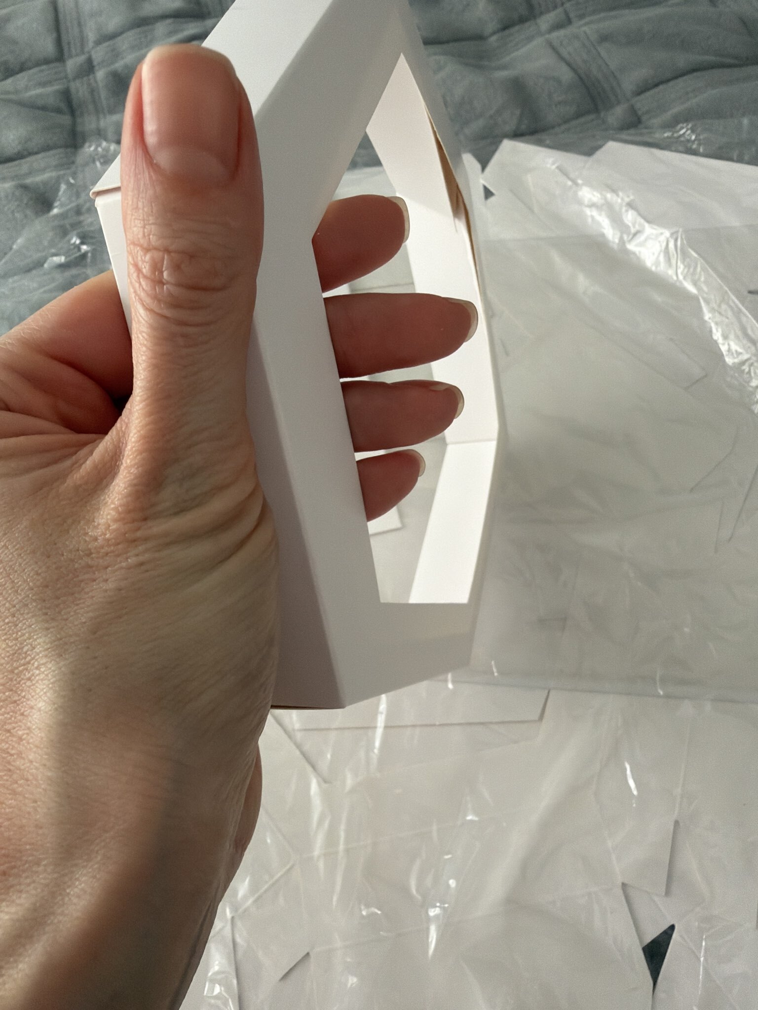 Фотография покупателя товара Коробка - менажница под сухофрукты, с окном, 18.5×18.5×5.5 см - Фото 71