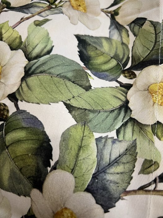 Фотография покупателя товара Скатерть «Этель» Camellia, 145×220 см, хлопок 100%, саржа 190 г/м² - Фото 2