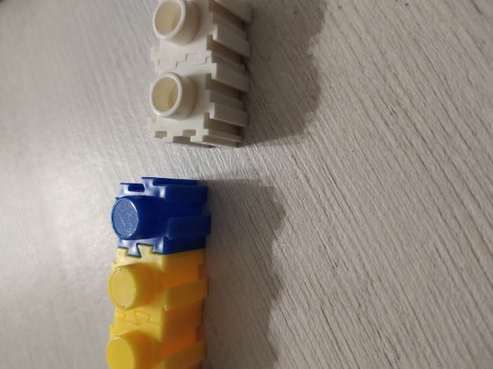 Фотография покупателя товара Конструктор обучающий «Объёмный пазл», 75 деталей - Фото 2