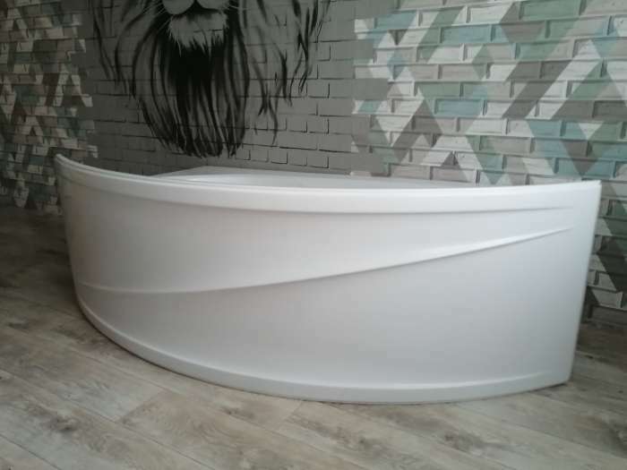 Фотография покупателя товара Экран для ванны лицевой Poseidon для ванны акриловой "Дамелия" 150х90 см, универсальная - Фото 1