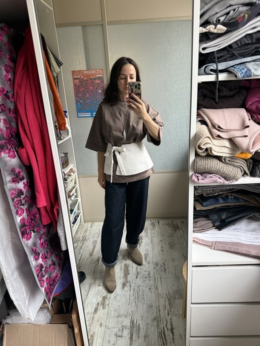 Фотография покупателя товара Юбка(баска) для девочки MINAKU: PartyDress, цвет белый, рост 158 см - Фото 1