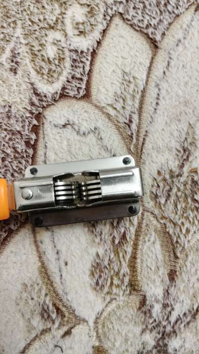 Фотография покупателя товара Точилка для ножей Доляна «Оранж», 19×3.5 см - Фото 3