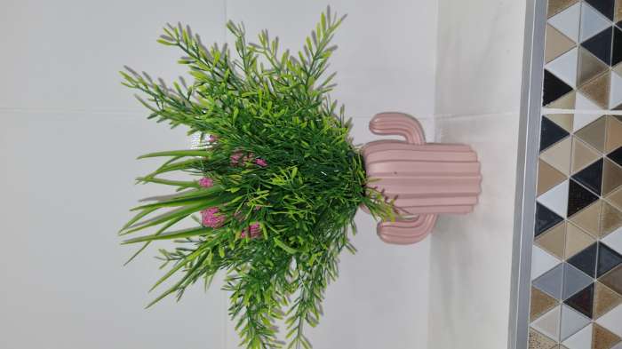 Фотография покупателя товара Ваза для цветов, 7,5×13×11,2 см, 350 мл, цвет МИКС - Фото 6