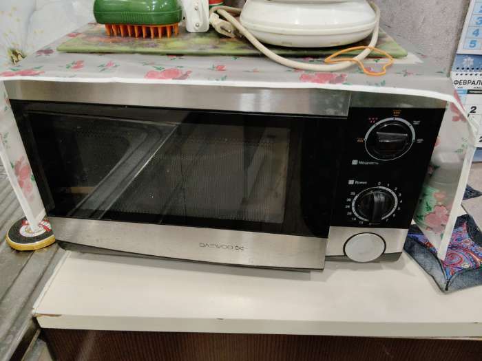 Фотография покупателя товара Чехол для микроволновой печи Доляна, 85×35 см, ЭВА - Фото 2