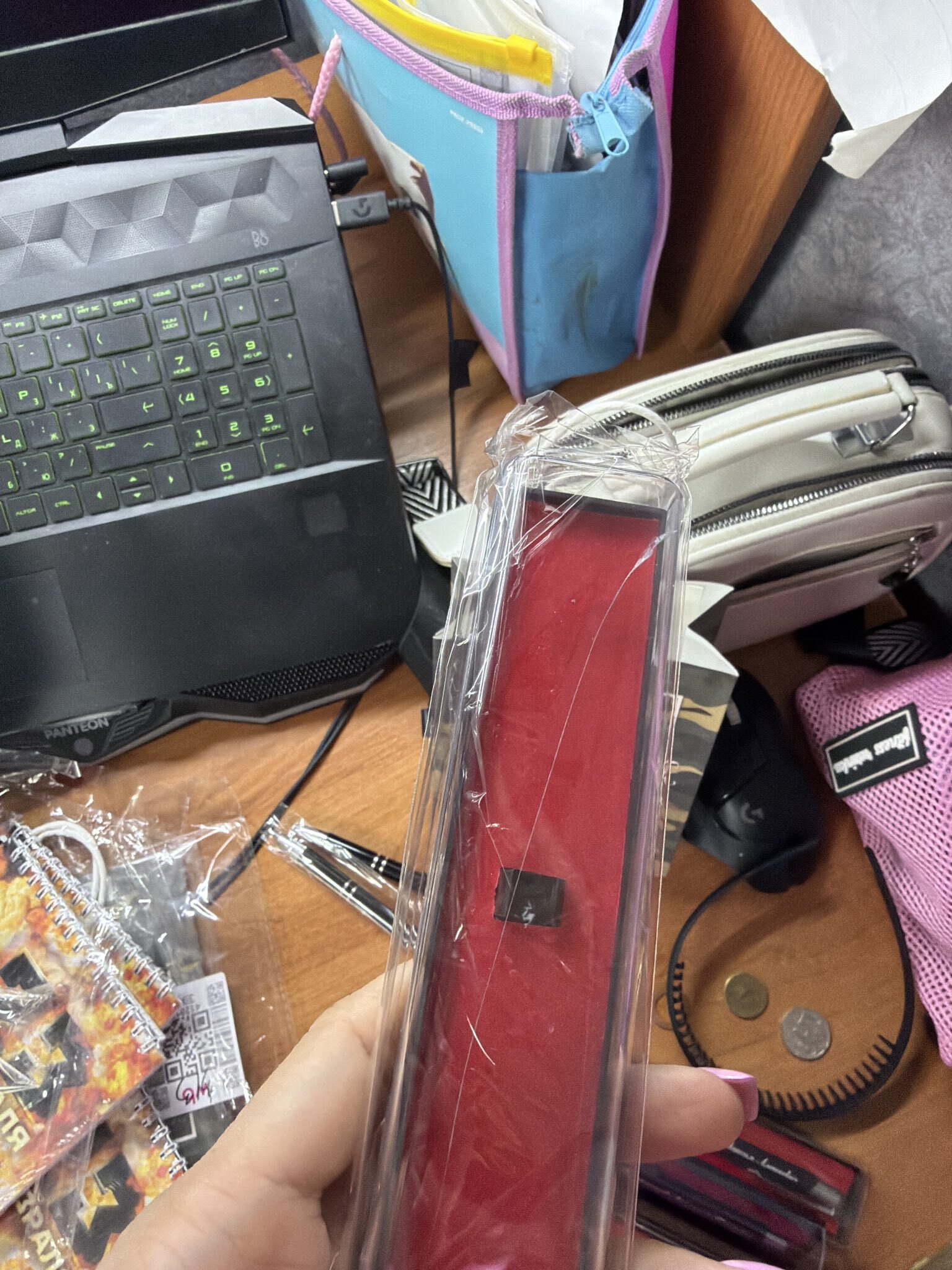 Фотография покупателя товара Футляр для ручек с прозрачной крышкой deVENTE - Фото 4