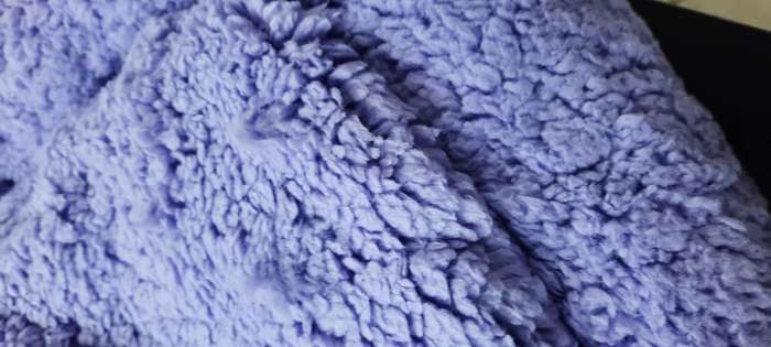 Фотография покупателя товара Лежанка для животных «Уют», 50×42×11 с, мягкий мех, фиолетовая - Фото 40