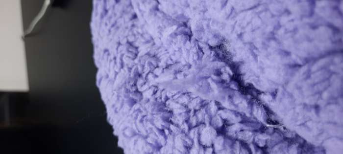 Фотография покупателя товара Лежанка для животных «Уют», 50×42×11 с, мягкий мех, фиолетовая - Фото 39