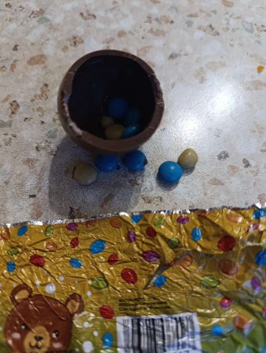 Фотография покупателя товара Яйцо кондитерское с драже, 17.5 г - Фото 2