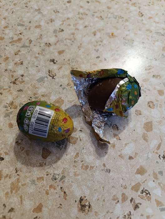 Фотография покупателя товара Яйцо кондитерское с драже, 17.5 г - Фото 1