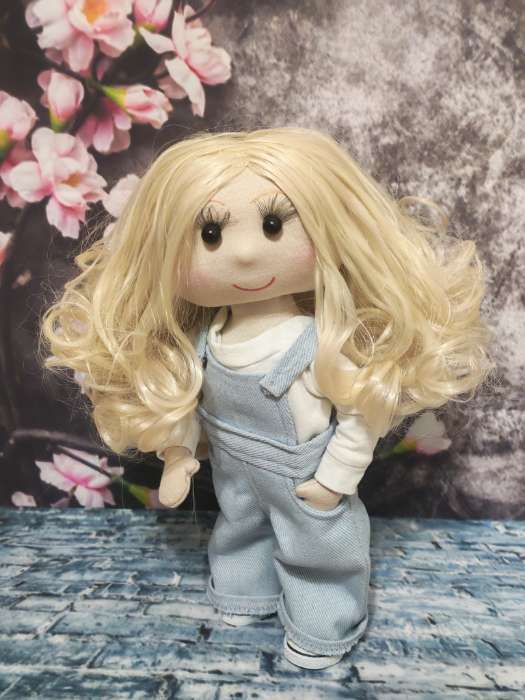 Фотография покупателя товара Глаза пришивные, набор 48 шт., размер 1 шт. — 1 см, чёрные - Фото 1