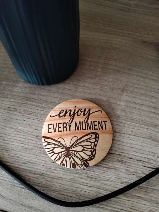 Фотография покупателя товара Ваза для цветов с подставкой Enjoy пластиковая, 20×6 см - Фото 1