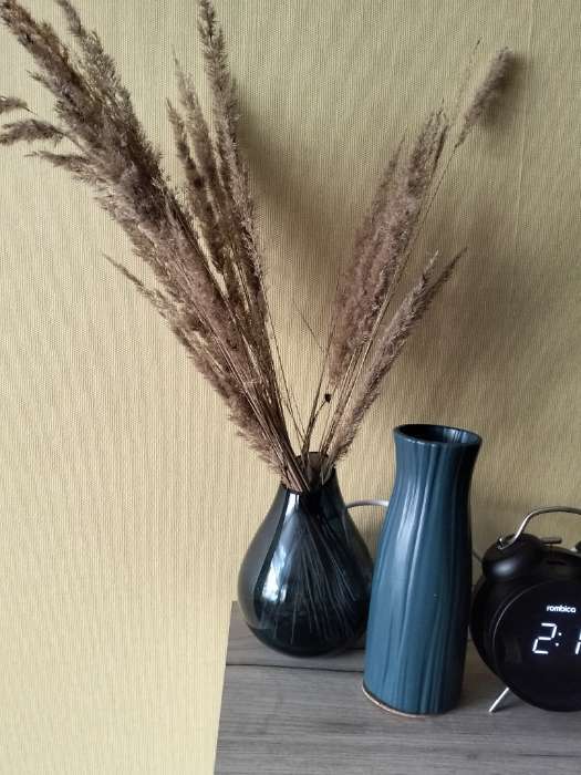 Фотография покупателя товара Ваза для цветов с подставкой Enjoy пластиковая, 20×6 см - Фото 3