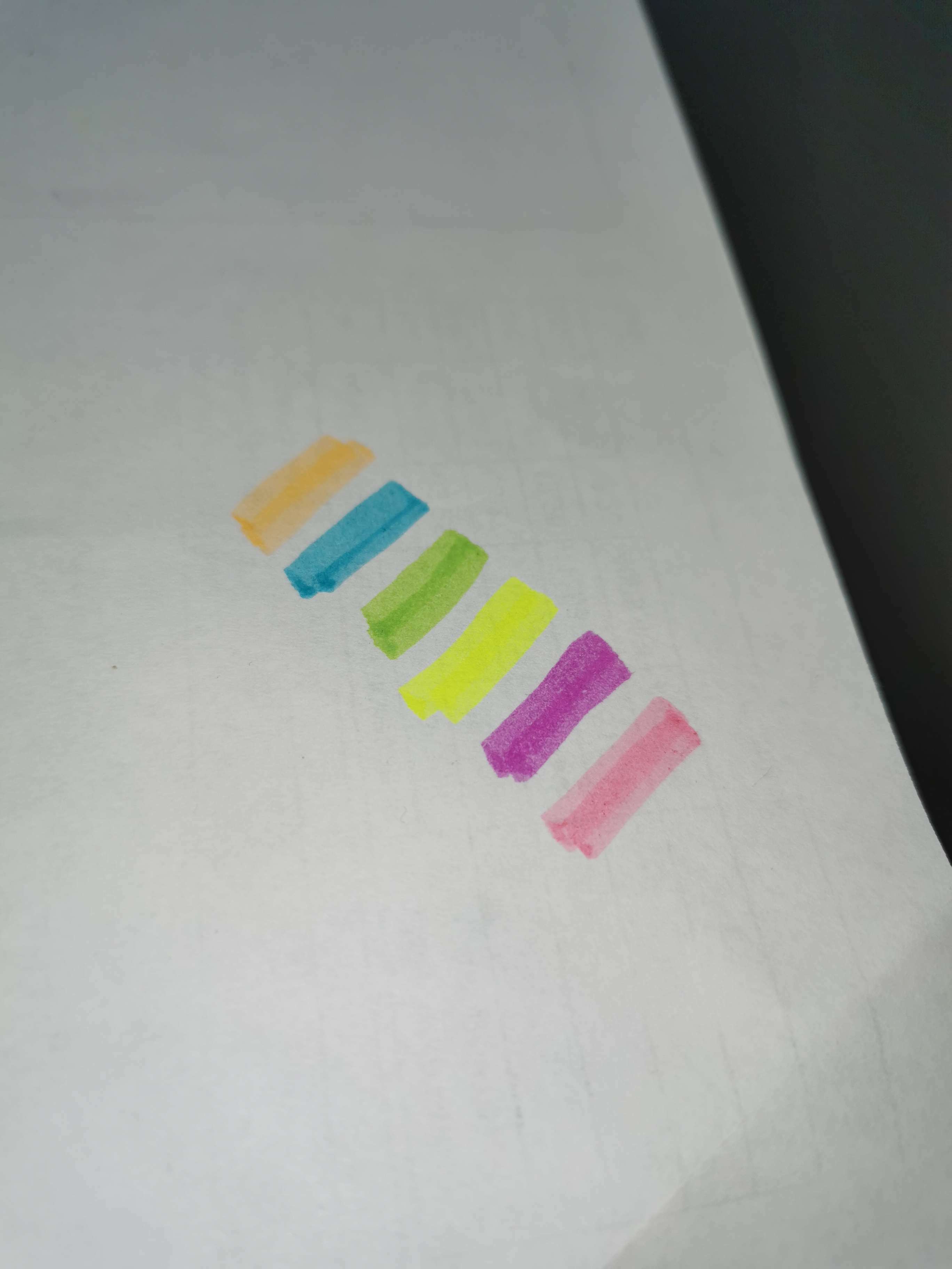Фотография покупателя товара Набор маркеров-текстовыделителей "Пиши - стирай" 6 цветов, двусторонние