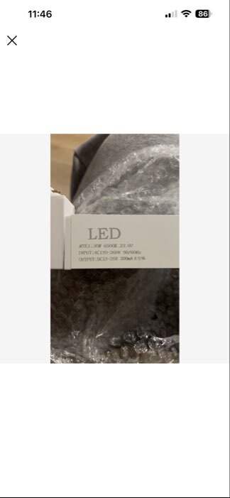 Фотография покупателя товара Светильник трековый BayerLux Simple «Линза» LED, 30 Вт, 47×3.5×4.5 см, белый - Фото 1