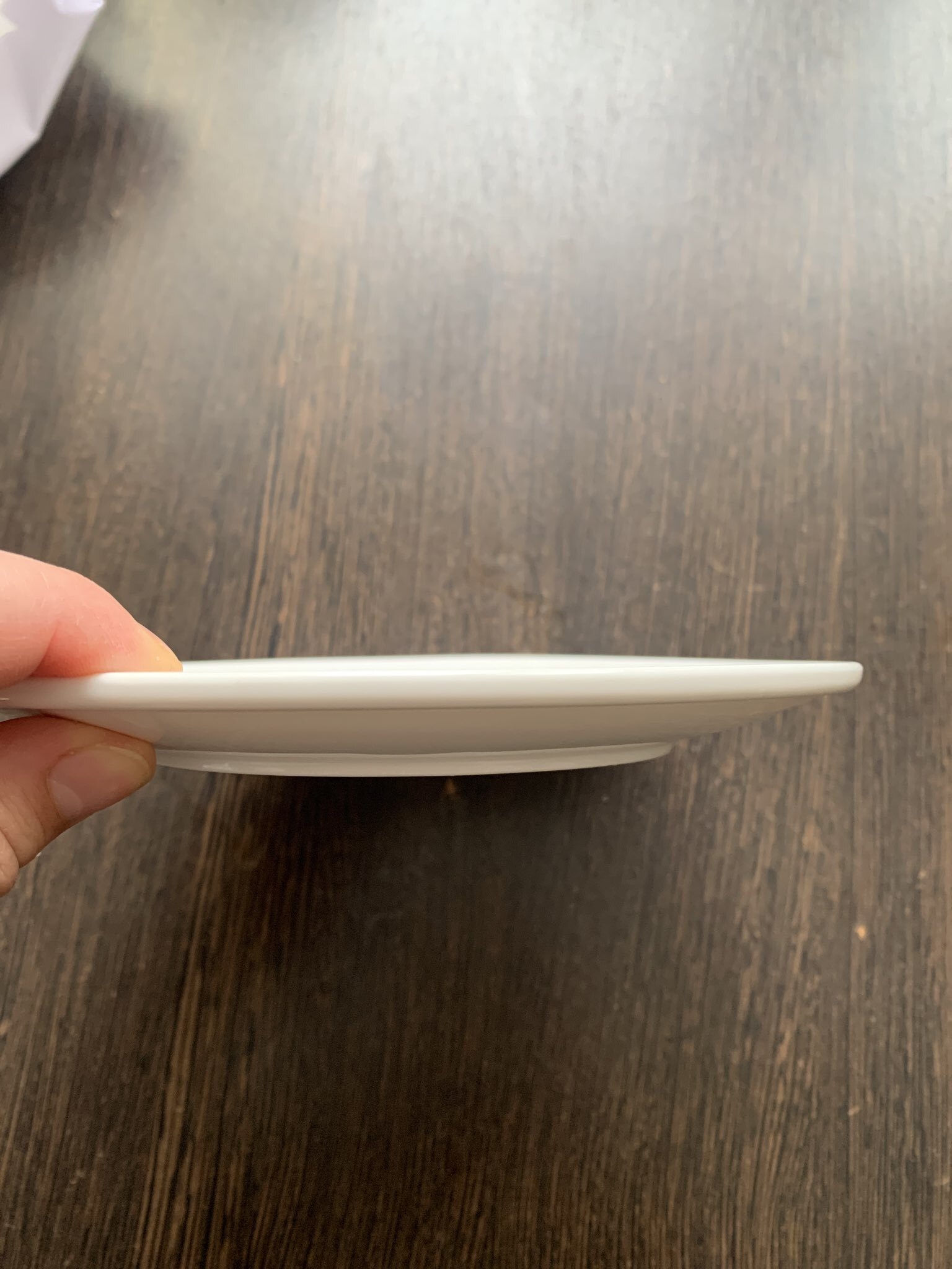 Фотография покупателя товара Десертная тарелка Magistro «Бланш», d=20.5 см, фарфор, белая - Фото 3