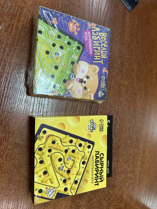 Фотография покупателя товара Настольная игра «Сырный лабиринт», пластиковое поле, 1 игрок, 3+ - Фото 1