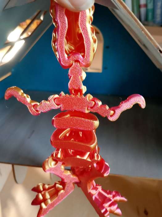 Фотография покупателя товара 3Д - печатная игрушка «Лошадка», подвижная, цвет МИКС - Фото 2